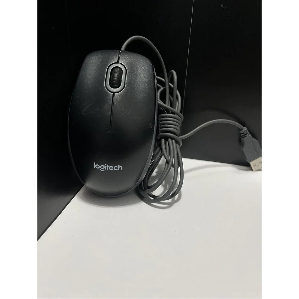 Logitech M-U0026 USB Optical Mouse Black Universal Wired 810-002182
